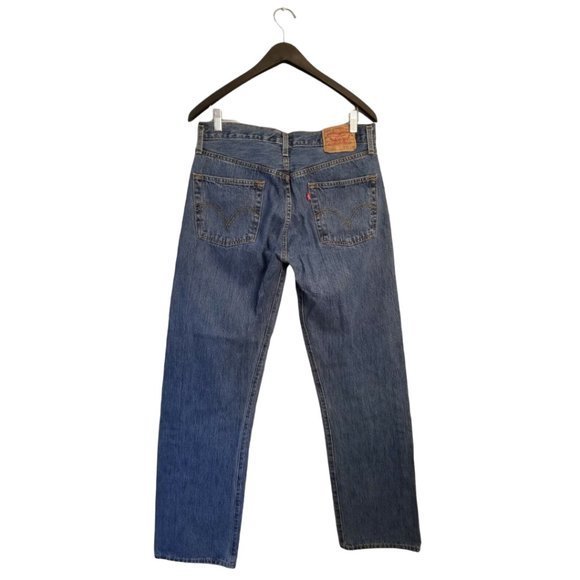 LEVI'S 501 Straight light Blue Men’s Jeans Size‎ 33/34 - Picture 1 of 6